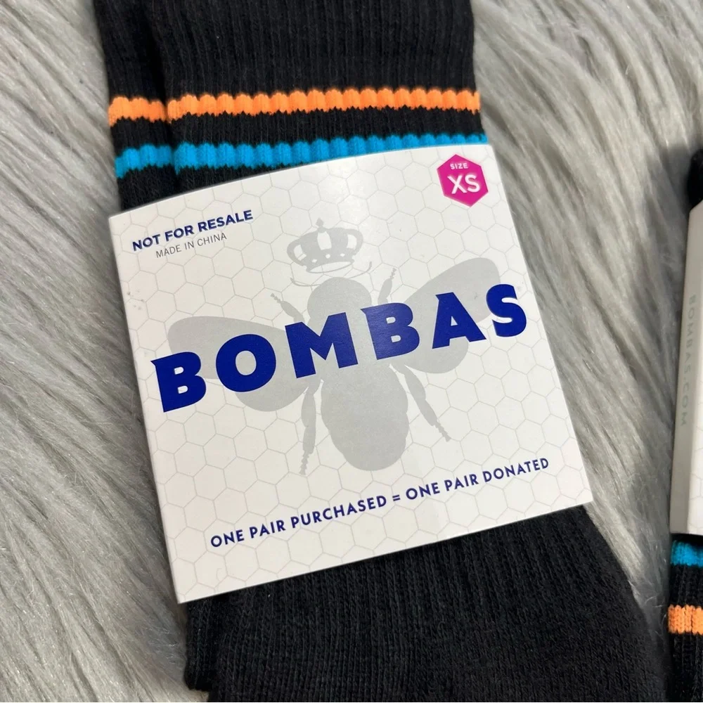 Bombas crew socks XS 2 pair